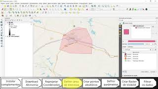 QGIS Viewshed - Análise de Visibilidade