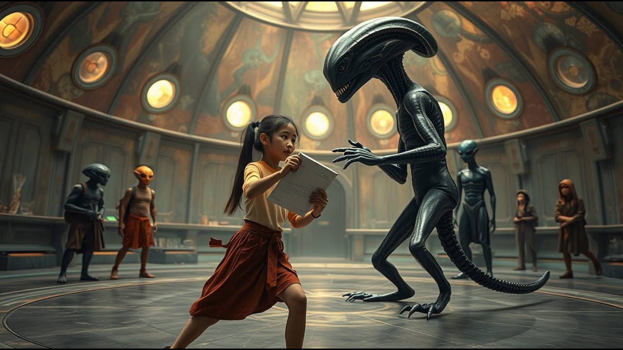 Alien Schoolyard Bully Grabbed a Human — Big Mistake.| A Short Sci-fi Story