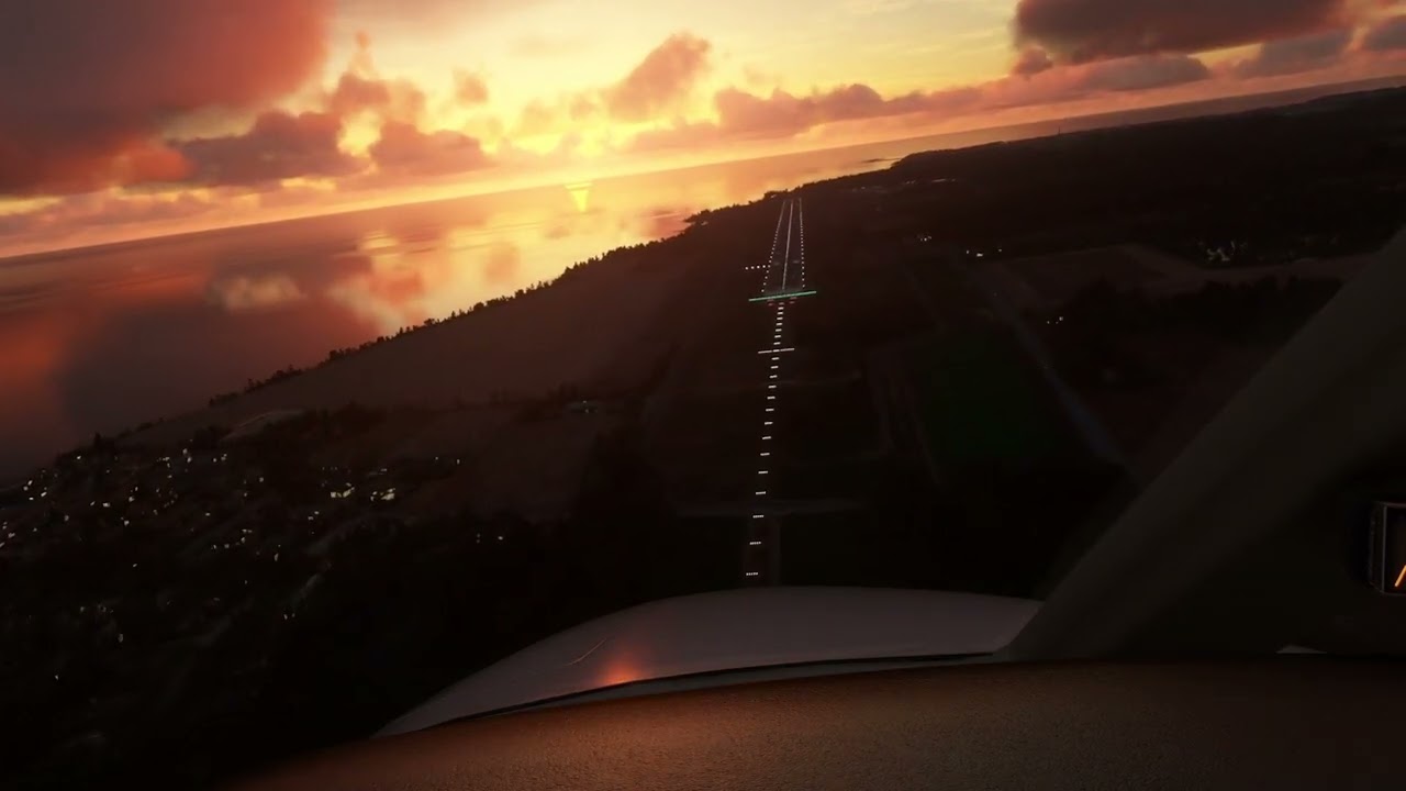 Landing in Bornholm Denmark | EKRN (RNN) | Bornholm Airport 