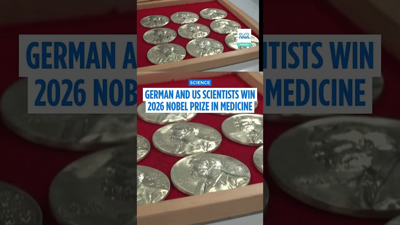 German and US scientists win 2026 Nobel Prize in medicine