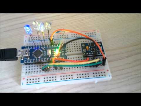 Video: So Verbinden Sie Einen Beschleunigungsmesser Mit Arduino