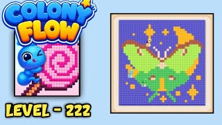 Colony Flow Level 222 Walkthrough Solution
