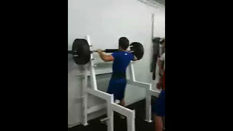 430 lb squat: Stephen Bragg