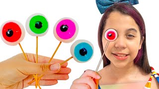 Sarah Finger Nursery Rhymes | Learn Colors With Lollipops