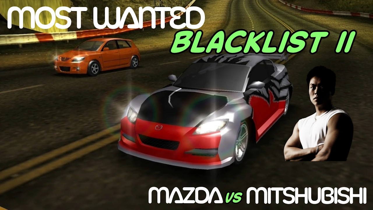 Mazda RX‑8 Under Pressure! Can It Take Down Big Lou? NFSMW Blacklist 11 # Big Lou