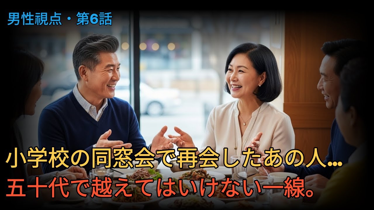 シニアAIドラマ：50代同窓会（男性視点）第6話