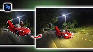 Car Photo manipulation | Photoshop step by step tutorial