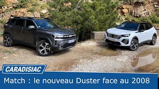 Comparatif - Le nouveau Dacia Duster face au Peugeot 2008