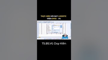 Thực hiện hồi quy logistic trên SPSS #shorts