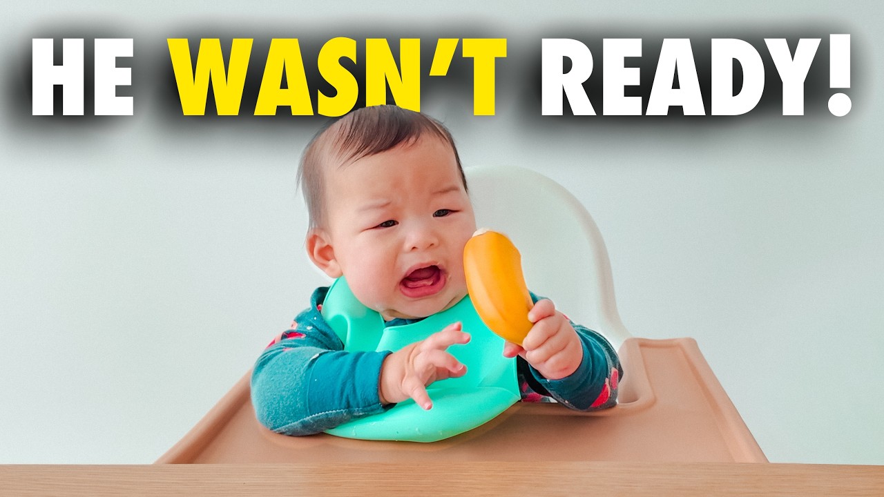 Baby Led Weaning With Our Second Baby (Big Sister Becomes the Coach!)