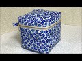 これならファスナー付けも簡単❣️キューブボックス🎁This makes it easy to attach a zipper ❣️ Cube box