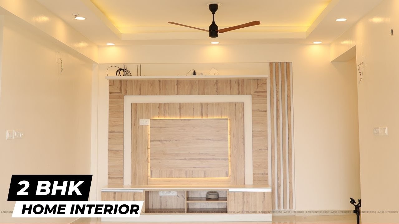 2 BHK Home Interior Design | Home Tour Walkthrough | Pacifica Aurum ...