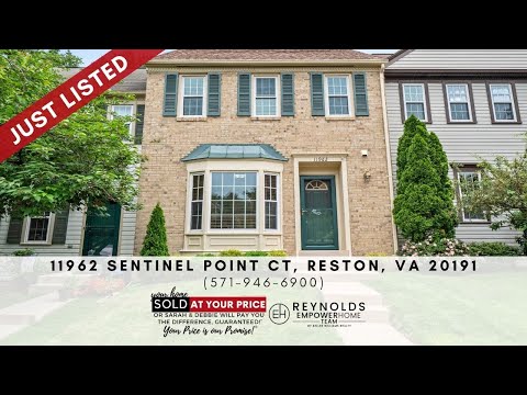 11962 Sentinel Point Court, Reston, VA home video tour