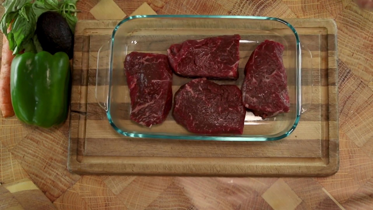 Grilled Steak & Veggies - YouTube