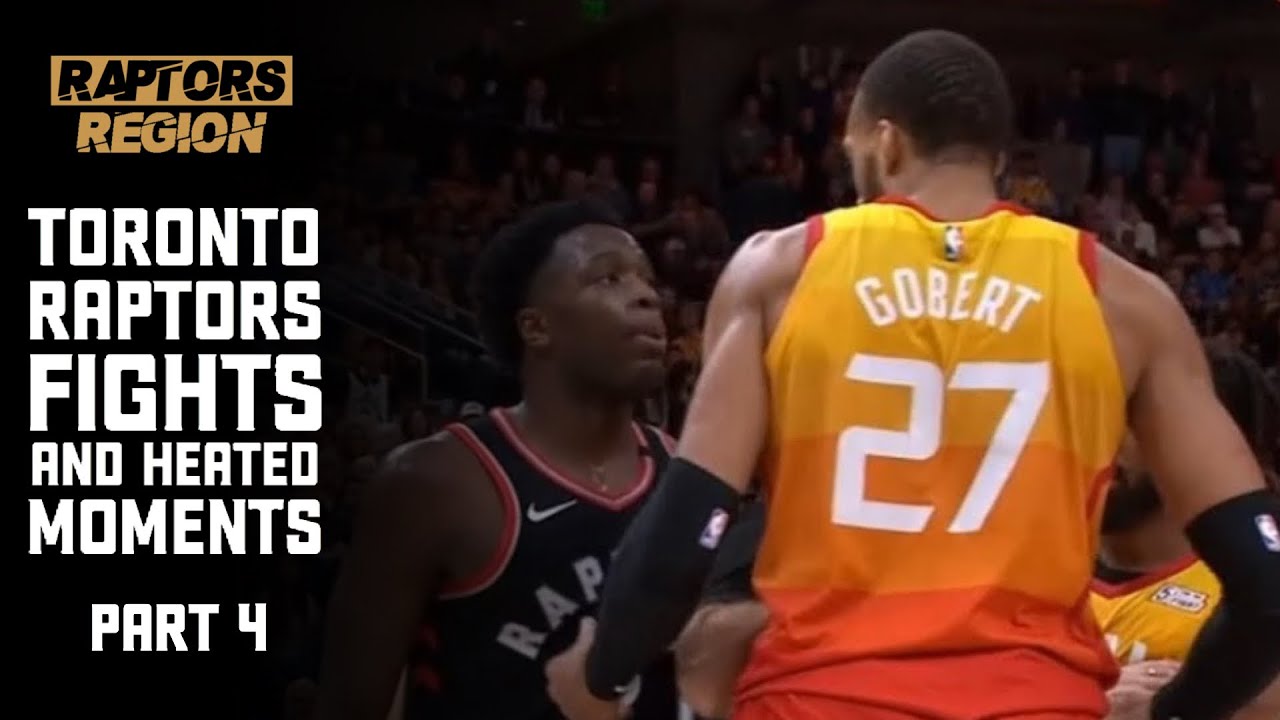 Toronto Raptors Fight Toronto Raptors Fights and Heated Moments | Part 4 - YouTube