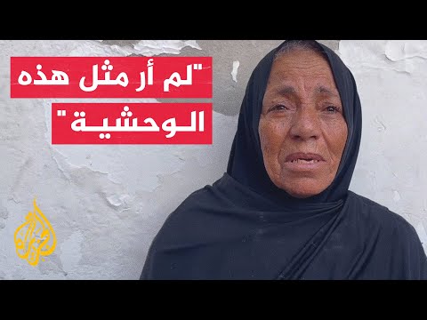 مُسنة فلسطينية: عايشت كل الحروب لكن لم أر مثل هذه الحرب
