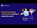 [Webinar] Secret to Increasing Lead Quality | Reduce Junk Leads | Reduce CPL | Meta Ads Expert