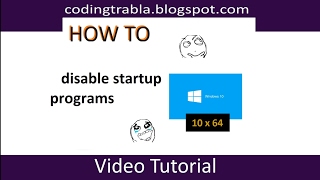How To Disable Startup Programs In Windows 10 Bynp