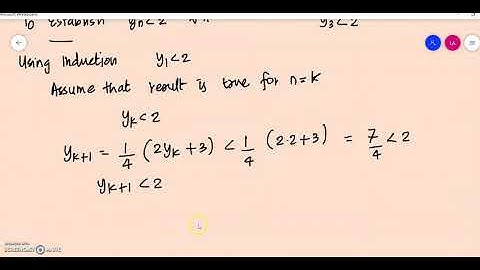 Mathematical Analysis Module II Class 20 Convergence of recurrence or inductive sequences example