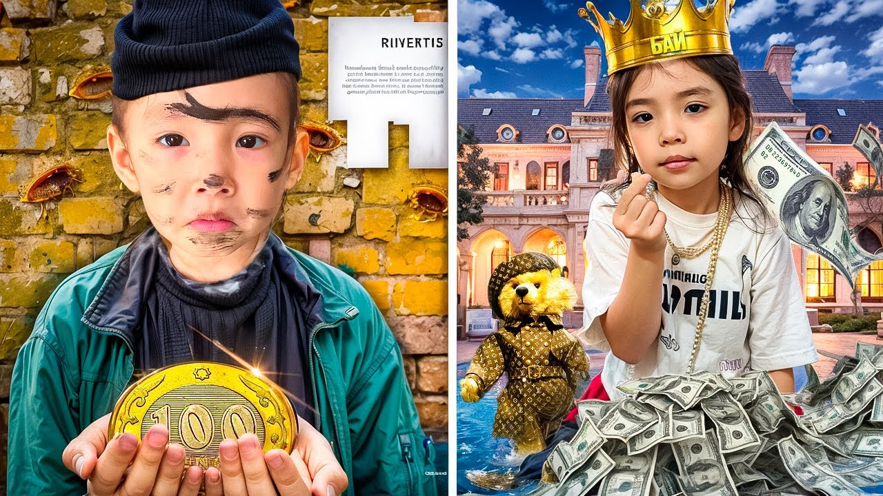 АЛЬБИНА МЕН ЕРКЕТАЙ БОМЖ😳| ЕКЕУІН АҚПАТША МЕН ХАНШАЙЫМҒА АЙНАЛДЫРАМЫЗ🥰❤️👍🏻