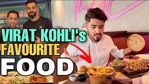 Virat Kohli’s Restaurant One8 Commune I Ordering Entire Menu 🍱 Virat Kohli’s Fav Food | SIDz TV