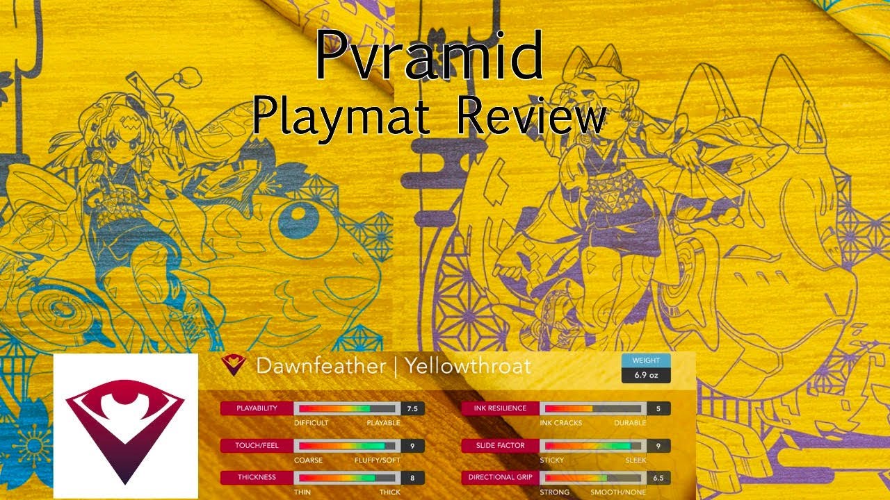 Pvramid Dawnfeather Review Premium Playmats for all your TCG's!