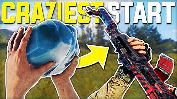 THE PERFECT START ROCK TO AK IN 1 HOUR ON WIPE DAY - Rust Survival Gameplay | S24-E1