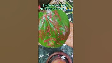 6 अप्रैल रामनवमी के दिन रवि पुष्य नक्षत्र में पान पत्ता का ये उपाय #pradeepmishra #mahadev #shorts