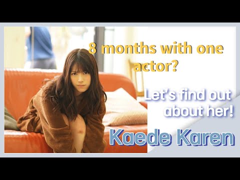 [Kaede Karen] She keeps going even though semen splashed on her eyes?!!
