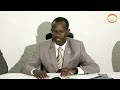 Emmanuel ngomirakiza secrtaire permanent au ministre ouvre latelier de validation de lannuaire