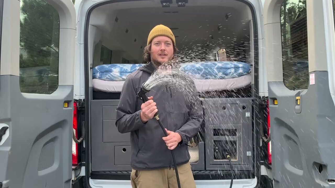 Ford Transit DIY Camper Conversion with Bunk Bed. FOR SALE