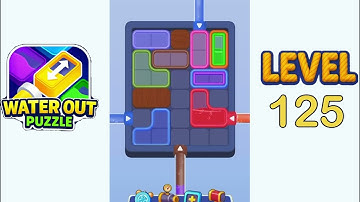 Water Out Puzzle Level 125 Walkthrough Solution
