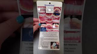 clear retainer debond instructions