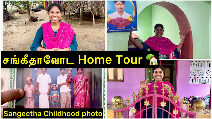 Home Tour | Sangeetha Vinoth | #hometourvlogs