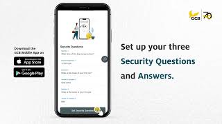 Register for the GCB Mobile App using your GCB Debit Card