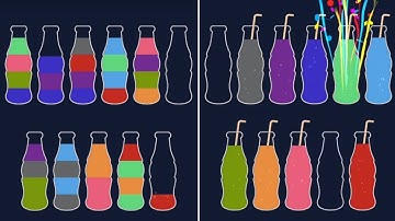 Soda Sort Water Colour Game Level 43 #games #sodasortpuzzle
