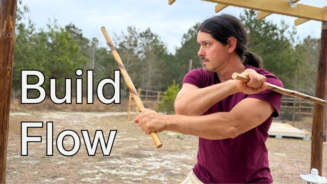 Развивайте технику игры двумя клюшками (основные упражнения)