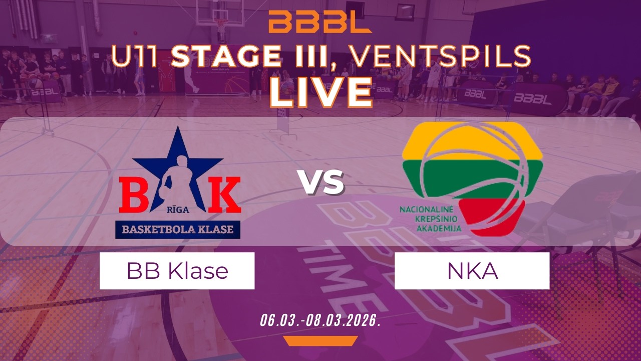 Basketbola klase 2015 vs NKA Diktum 2015 | BBBL U11 | Stage III