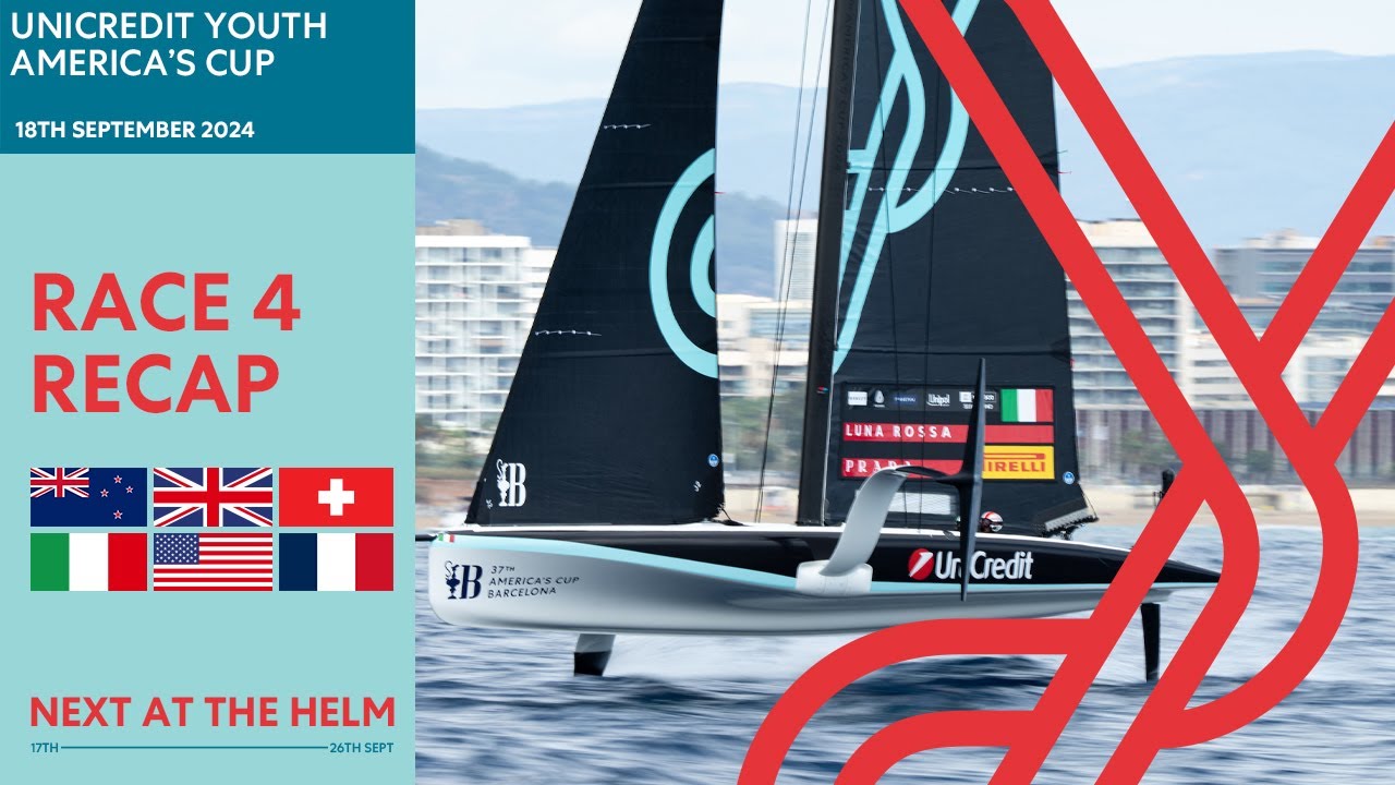 UniCredit Youth America's Cup - Group A Race 4 Recap