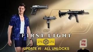 007 First Light - Update #1 - ALL UNLOCKS