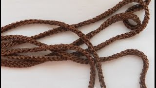 Шнурки - вязание крючком - Crochet Shoelaces(Подробный мастер-класс - как вязать крючком различные шнурки. Detailed master class - how to crochet a variety of laces. Détail classe de..., 2014-11-16T13:19:30.000Z)