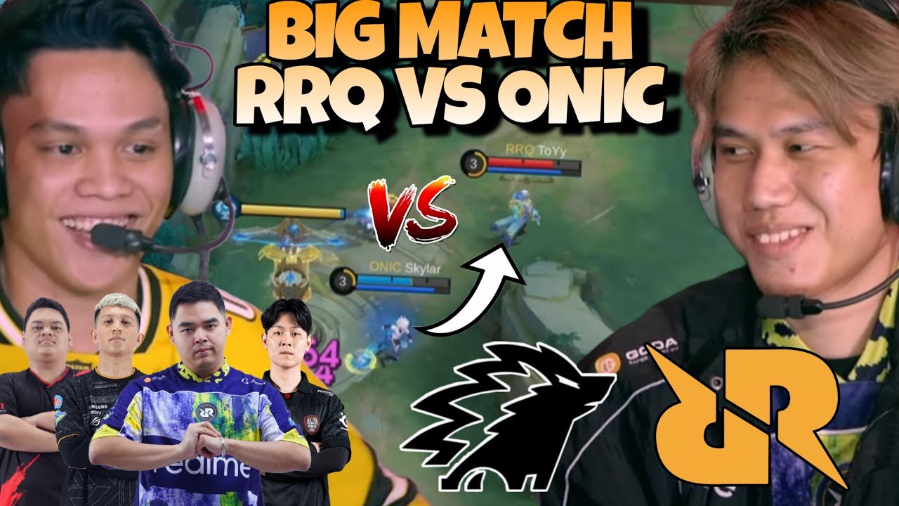 PERDANA ONIC SKYLAR LAWAN RRQ !! BIG MATCH PARAH !! RRQ VS ONIC MATCH 1 - MPL S16