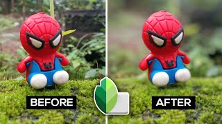 How to Blur Photo Background With Snapseed Snapseed photo editing Snapseed Background