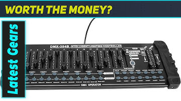 ReviewMaster Your Lights: 384CH DMX Controller for Stage Shows