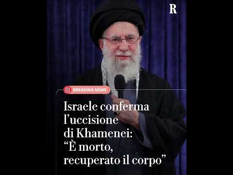 Video Israele: “Khamenei è morto, recuperato il corpo”