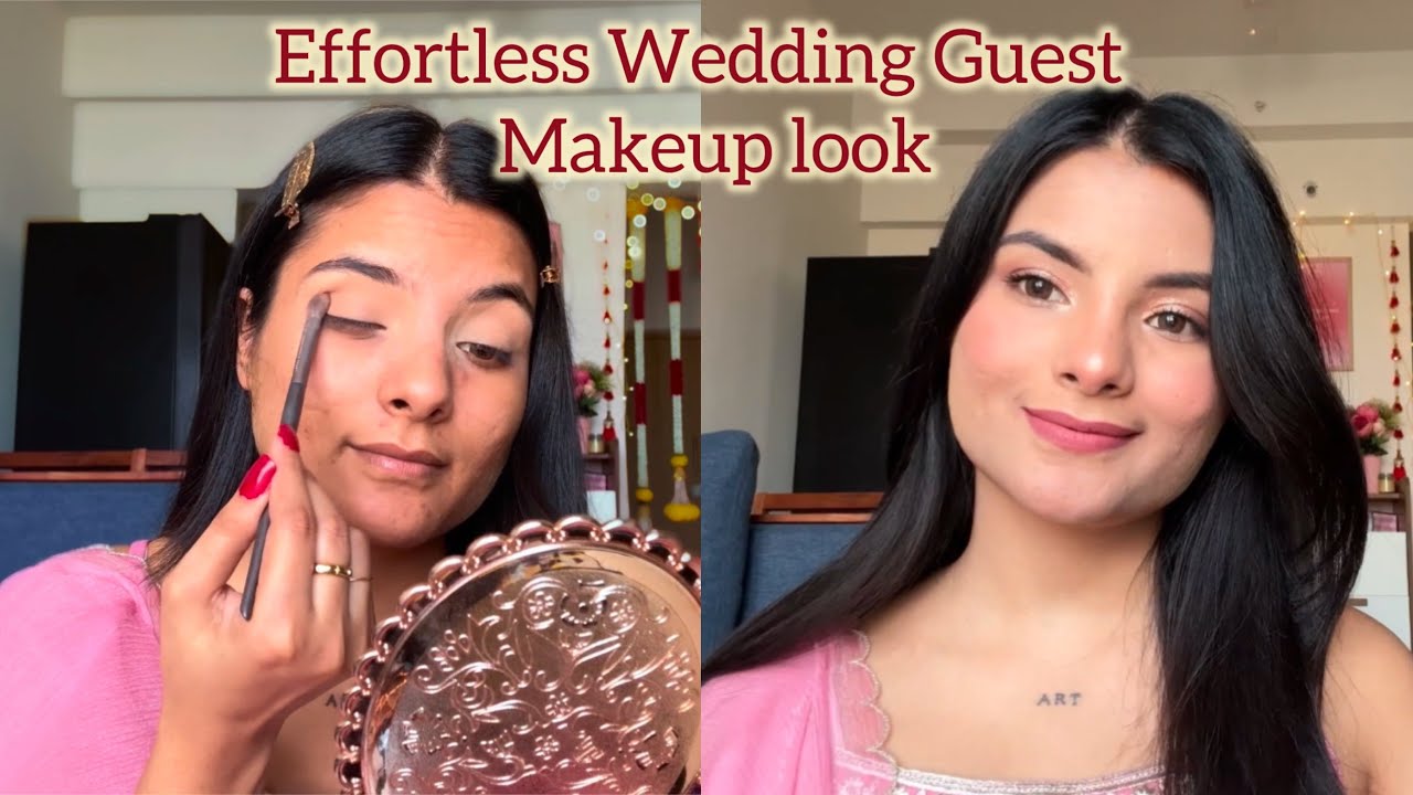  if you want a classic wedding guest glam without it being too heavy ✨