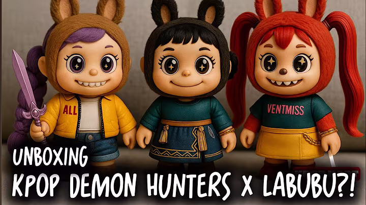 WOW! K-Pop Demon Hunters x Labubu Unboxing 🎉 Huntrix Rumi, Joy & Mira’s Adorably Unbelievable Dolls!