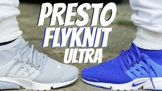 nike presto ultra flyknit on foot