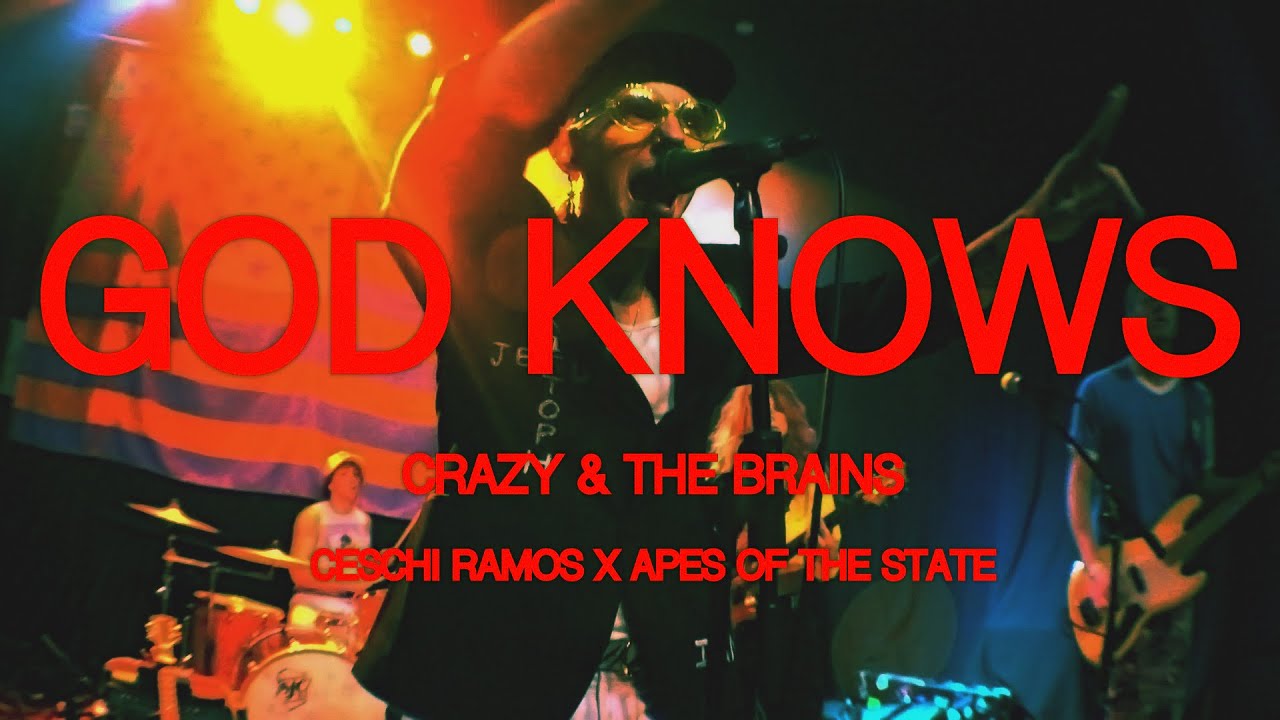 Watch Crazy & The Brains , Ceschi Ramos, Apes of the State - god knows - (Official Music Video) on YouTube Watch Crazy & The Brains , Ceschi Ramos, Apes of the State - god knows - (Official Music Video) on YouTube
