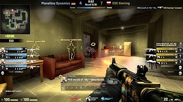 Dreamhack Winter 2014 CS:GO | Group C.4 Elimination Match | Planetkey Dynamics vs ESC Gaming